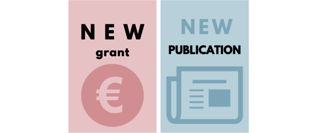 Title images: new grant and new publication